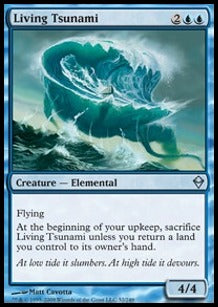Living Tsunami - Zendikar (Uncommon) [ZEN-52]