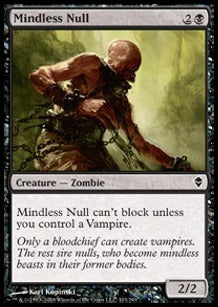 Mindless Null - Zendikar (Common) [ZEN-103]