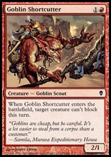 Goblin Shortcutter - Zendikar (Common) [ZEN-128]
