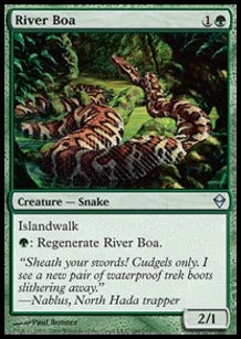 River Boa - Zendikar (Uncommon) [ZEN-180]