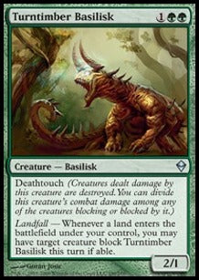 Turntimber Basilisk - Zendikar (Uncommon) [ZEN-190]