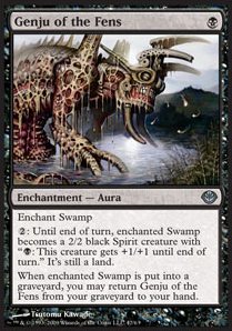 Genju of the Fens - Duel Decks: Garruk vs. Liliana (Uncommon) [DDD-47]