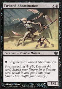 Twisted Abomination - Duel Decks: Garruk vs. Liliana (Common) [DDD-45]