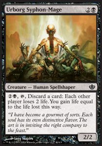 Urborg Syphon-Mage - Duel Decks: Garruk vs. Liliana (Common) [DDD-40]