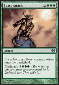 Beast Attack - Duel Decks: Garruk vs. Liliana (Uncommon) [DDD-23]