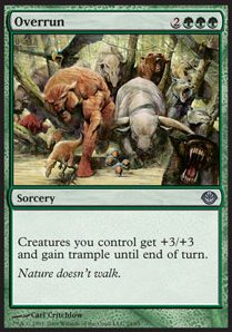 Overrun - Duel Decks: Garruk vs. Liliana (Uncommon) [DDD-24]