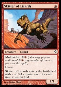 Skitter of Lizards - Worldwake (Common) [WWK-91]