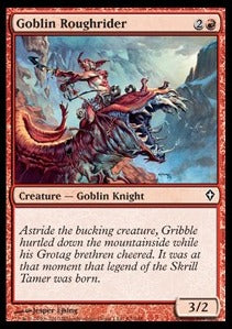 Goblin Roughrider - Worldwake (Common) [WWK-82]