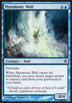 Mnemonic Wall - Rise of the Eldrazi (Common) [ROE-78]