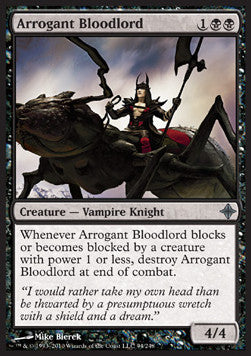 Arrogant Bloodlord - Rise of the Eldrazi (Uncommon) [ROE-94]