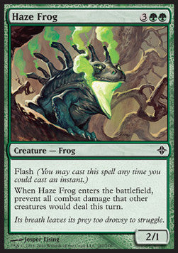 Haze Frog - Rise of the Eldrazi (Common) [ROE-187]