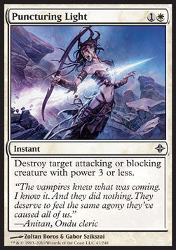 Puncturing Light - Rise of the Eldrazi (Common) [ROE-41]