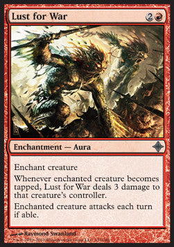 Lust for War - Rise of the Eldrazi (Uncommon) [ROE-157]