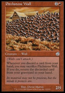 Pitchstone Wall - Torment (Uncommon) [TOR-110]