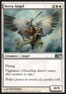 Serra Angel - Magic 2011 (Uncommon) [M11-27]