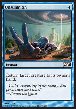Unsummon - Magic 2011 (Common) [M11-78]