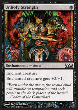 Unholy Strength - Magic 2011 (Common) [M11-119]
