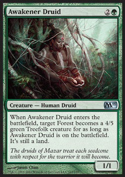 Awakener Druid - Magic 2011 (Uncommon) [M11-163]