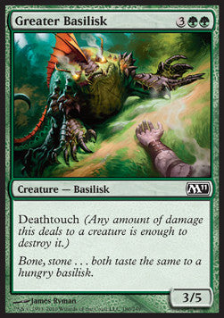 Greater Basilisk - Magic 2011 (Common) [M11-180]