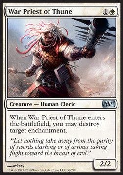 War Priest of Thune - Magic 2011 (Uncommon) [M11-38]