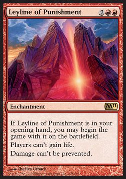 Leyline of Punishment - Magic 2011 (Rare) [M11-148]