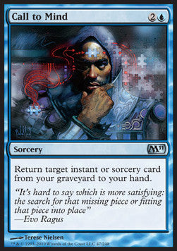 Call to Mind - Magic 2011 (Uncommon) [M11-47]