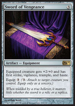 Sword of Vengeance - Magic 2011 (Rare) [M11-216]