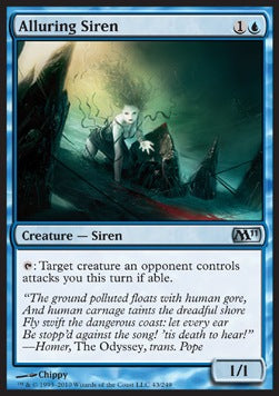 Alluring Siren - Magic 2011 (Uncommon) [M11-43]