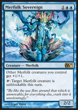 Merfolk Sovereign - Magic 2011 (Rare) [M11-65]