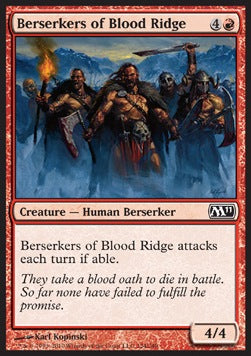 Berserkers of Blood Ridge - Magic 2011 (Common) [M11-124]