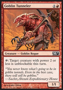 Goblin Tunneler - Magic 2011 (Common) [M11-143]
