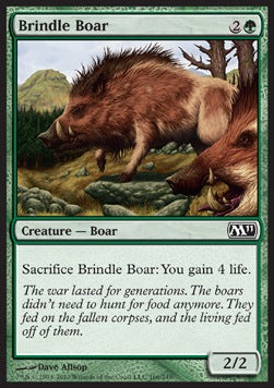 Brindle Boar - Magic 2011 (Common) [M11-166]