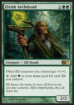 Elvish Archdruid - Magic 2011 (Rare) [M11-171]