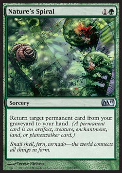 Nature's Spiral - Magic 2011 (Uncommon) [M11-187]