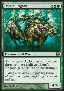 Ezuri's Brigade - Scars of Mirrodin (Rare) [SOM-121]