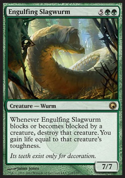 Engulfing Slagwurm - Scars of Mirrodin (Rare) [SOM-118]