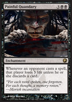 Painful Quandary - Scars of Mirrodin (Rare) [SOM-73]