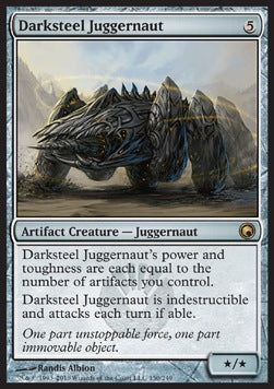 Darksteel Juggernaut - Scars of Mirrodin (Rare) [SOM-150]