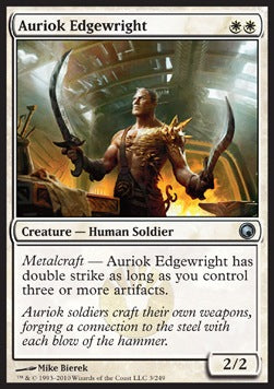 Auriok Edgewright - Scars of Mirrodin (Uncommon) [SOM-3]