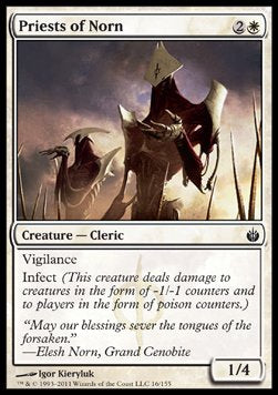 Priests of Norn - Mirrodin Besieged (Common) [MBS-16]