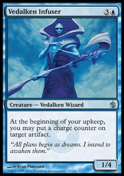 Vedalken Infuser - Mirrodin Besieged (Uncommon) [MBS-37]