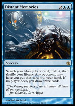 Distant Memories - Mirrodin Besieged (Rare) [MBS-24]
