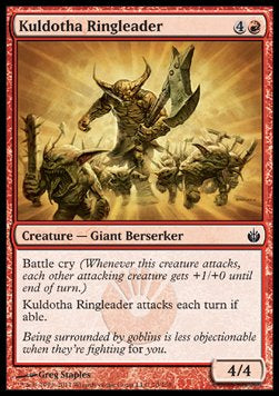 Kuldotha Ringleader - Mirrodin Besieged (Common) [MBS-70]