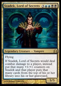 Szadek, Lord of Secrets - Commander (Rare) [CMD-228]