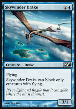 Skywinder Drake - Magic 2012 (Common) [M12-75]
