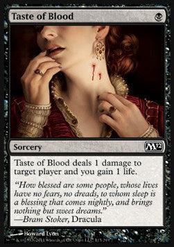 Taste of Blood - Magic 2012 (Common) [M12-113]
