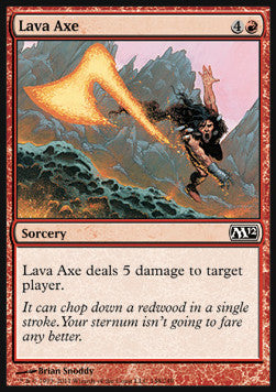 Lava Axe - Magic 2012 (Common) [M12-148]