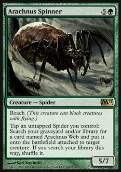 Arachnus Spinner - Magic 2012 (Rare) [M12-162]
