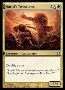 Marisi's Twinclaws - Duel Decks: Ajani vs. Nicol Bolas (Uncommon) [DDH-17]