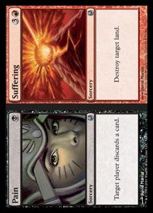 Pain // Suffering - Duel Decks: Ajani vs. Nicol Bolas (Uncommon) [DDH-72]